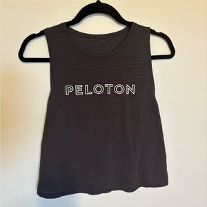 Peloton Black Crop Top